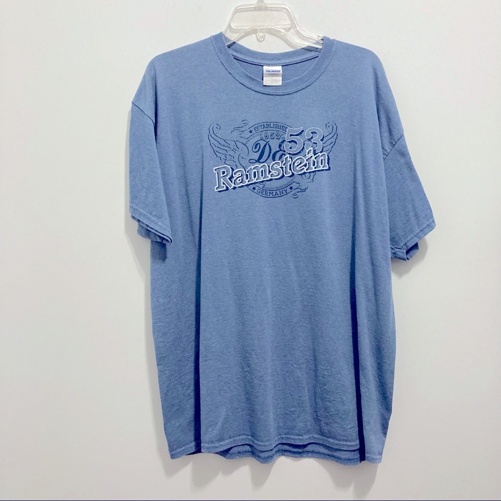 Ramstein Germany Men’s Blue Tee Shirt